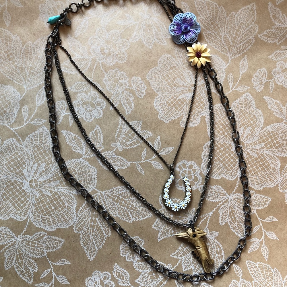 Lucky Brand Layered Summer Necklace